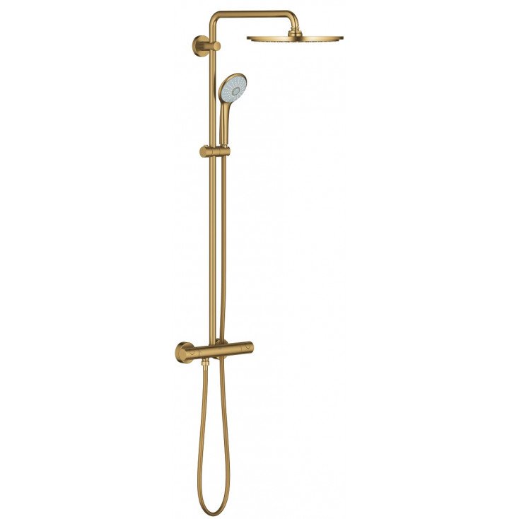 Душевая стойка Grohe Euphoria System 26075GN0 холодный рассвет матовый