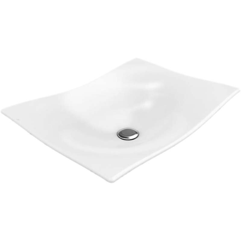 Раковина накладная Bien Lotus 60 LTLU06001FD0W3000 белая