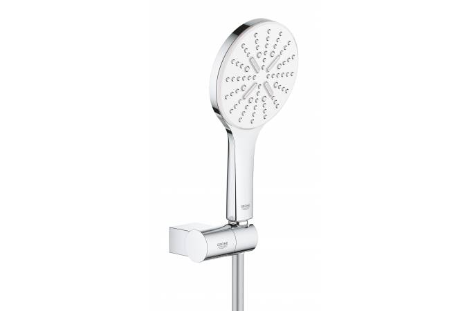Душевой гарнитур Grohe Rainshower SmartActive 130 26580LS0 хром/белый