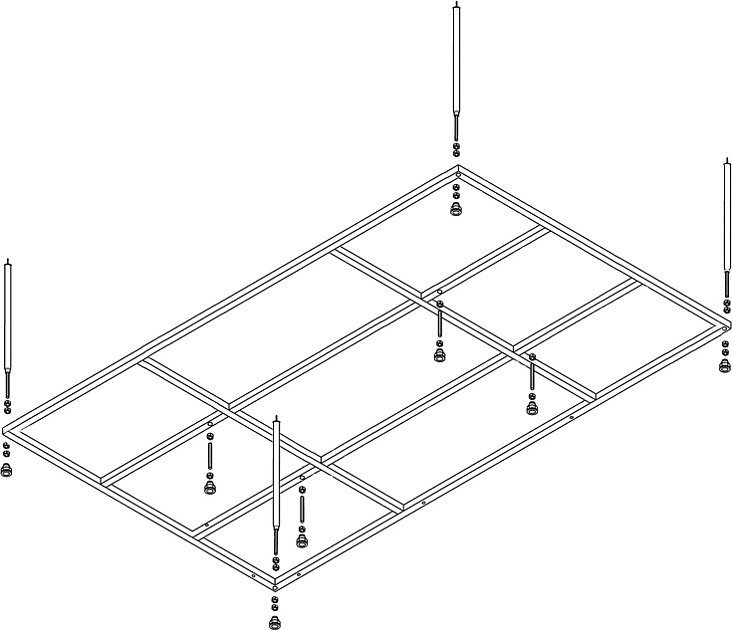 Металлический каркас Cezares PLANE_DUO-MF