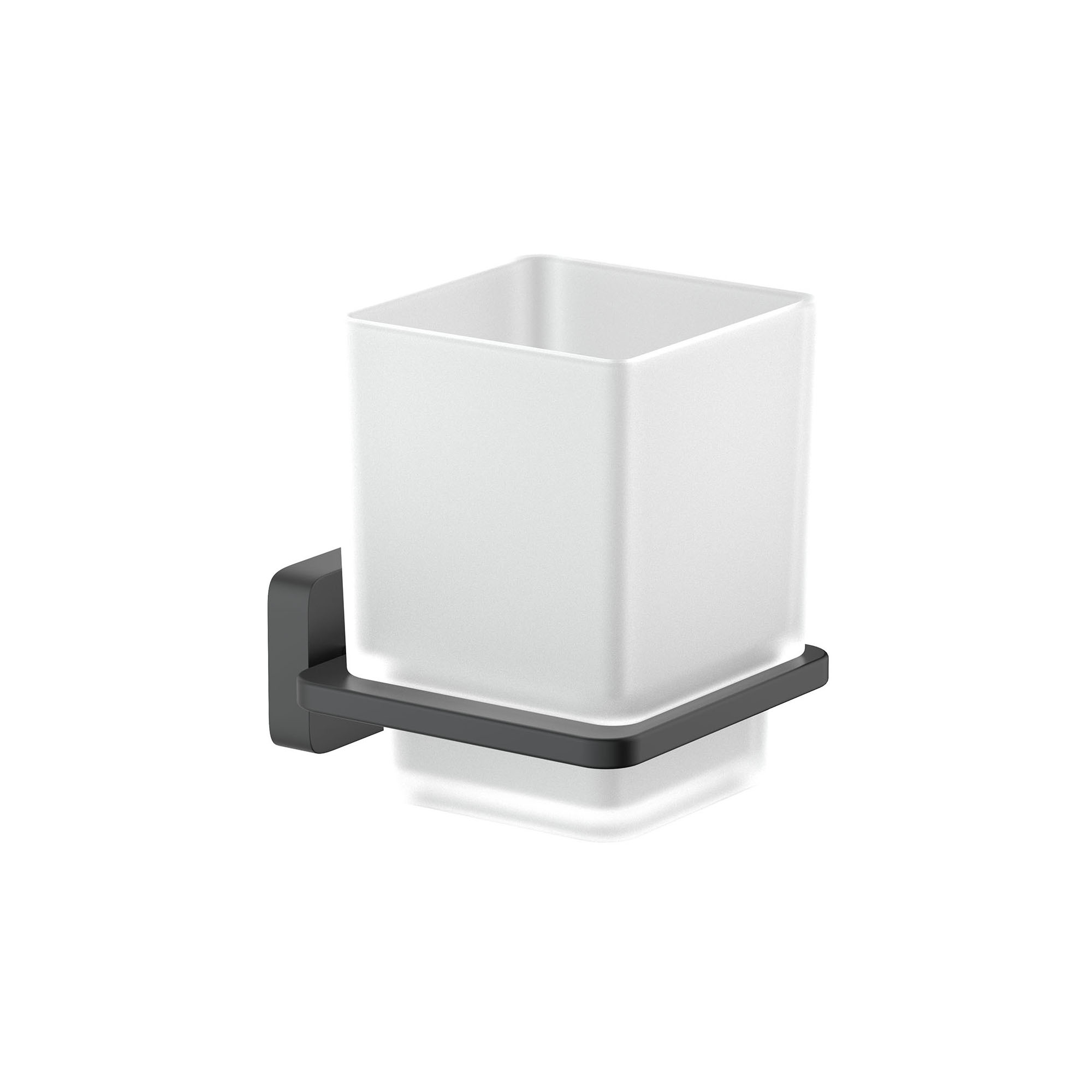 Стакан для ванной Aquatek Либра AQ4304MB черный матовый