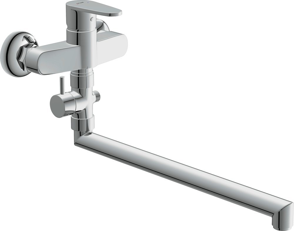 Смеситель для ванны универскальный Cersanit CARI 63028 хром