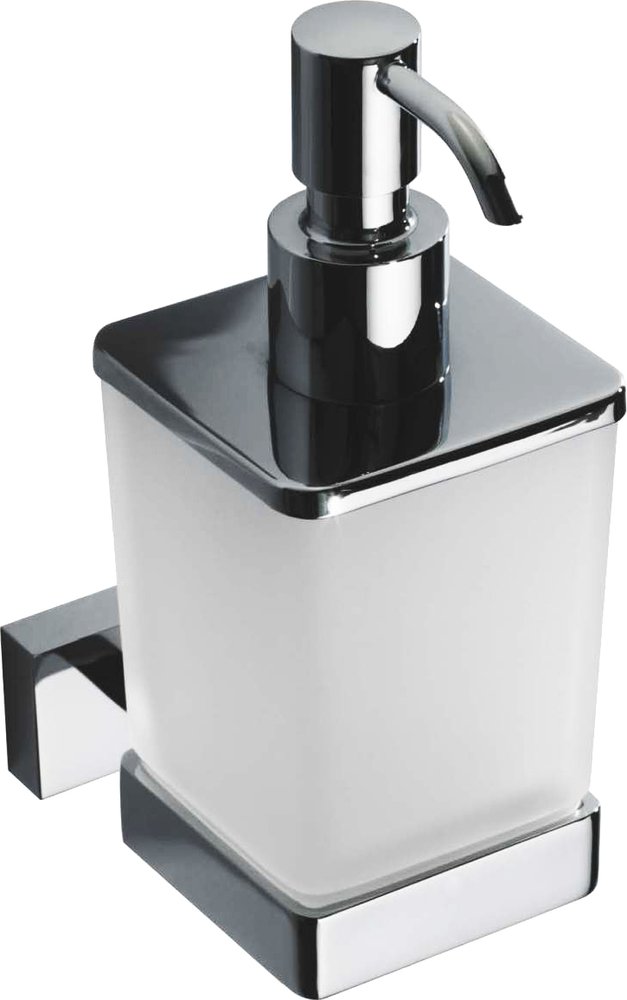 Дозатор для жидкого мыла Bemeta Plaza 118209049 Хром/Прозрачный