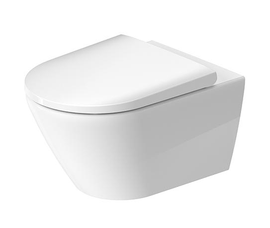 Комплект Duravit D-Neo 45770900А1: унитаз подвесной 540х360 мм, 257709 + сиденье с микролифтом 002169, цвет белый