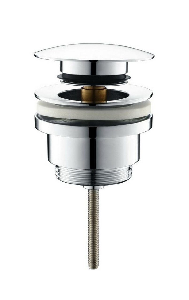 Донный клапан GID G-60W универсальный, хром глянцевый