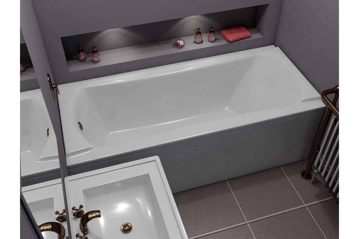 Ванна акриловая Relisan LOARA Гл000011735, 180x80