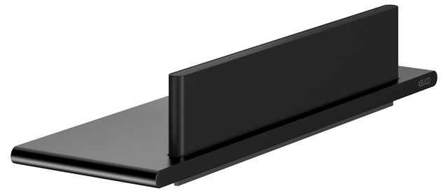 Полка для душа со стеклоочистителем Keuco Aveno 14659370000 черный матовый