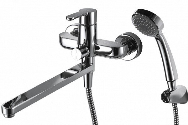 Смеситель для кухни Bravat Stream F73783C-1A хром