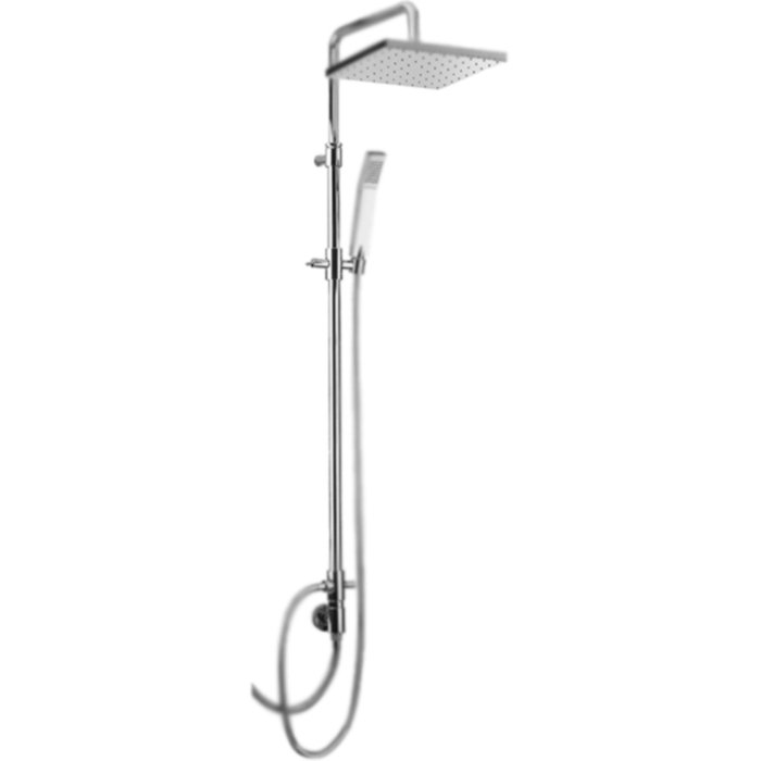 Душевая стойка Webert Comfort AC0675 Хром с верхним душем PVC