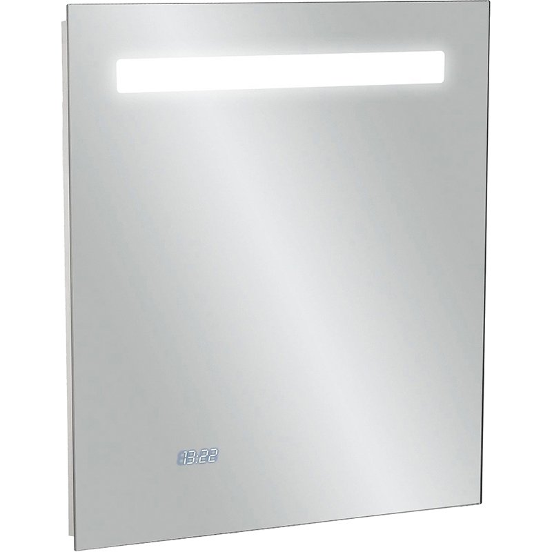 Зеркало Jacob Delafon Parallel 60 с часами со светодиодной подсветкой