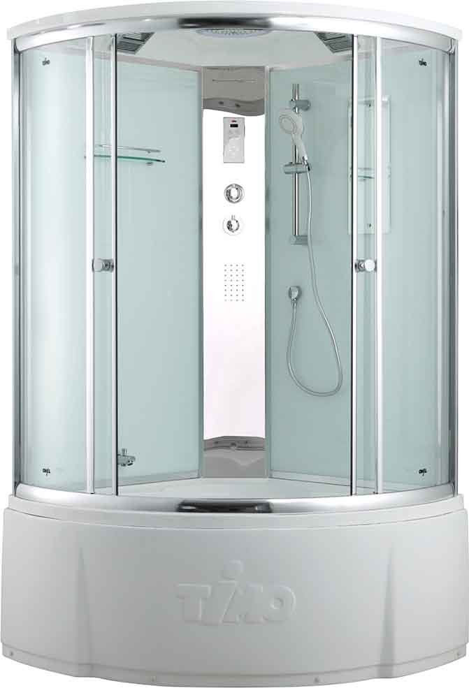 Душевая кабина Timo Comfort T-8855 C 150x150x220 профиль хром глянцевый, стекло прозрачное