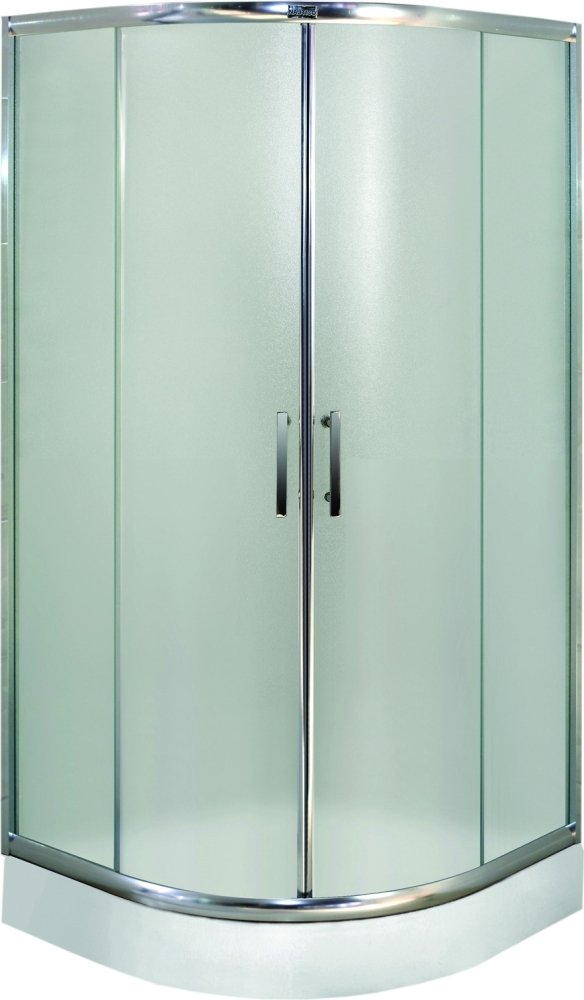 Душевой угол Esbano ES-8005 80x80x200 профиль хром, стекло матовое