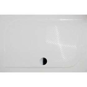 Душевой поддон из искусственного камня Riho Kolping DB36 90x140x3 Белый с противоскользящим покрытием