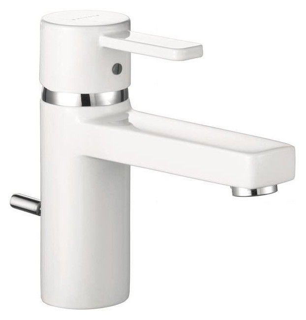 Смеситель для раковины Kludi Zenta  382509175 хром/белый
