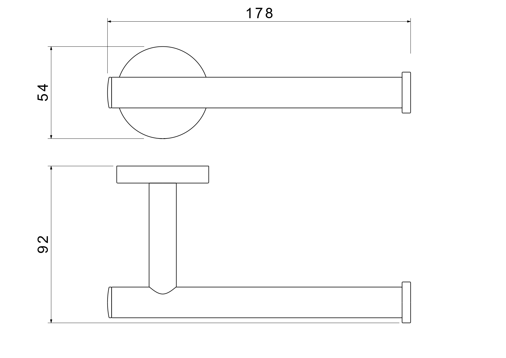 Держатель туалетной бумаги Aquatek Оберон AQ4208CR хром