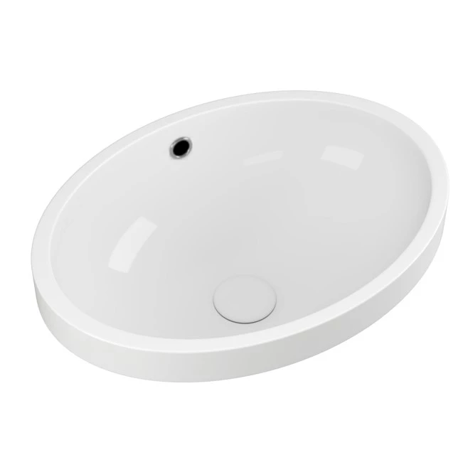 Раковина встраиваемая снизу 60см D&K Venice DT1021716 белый