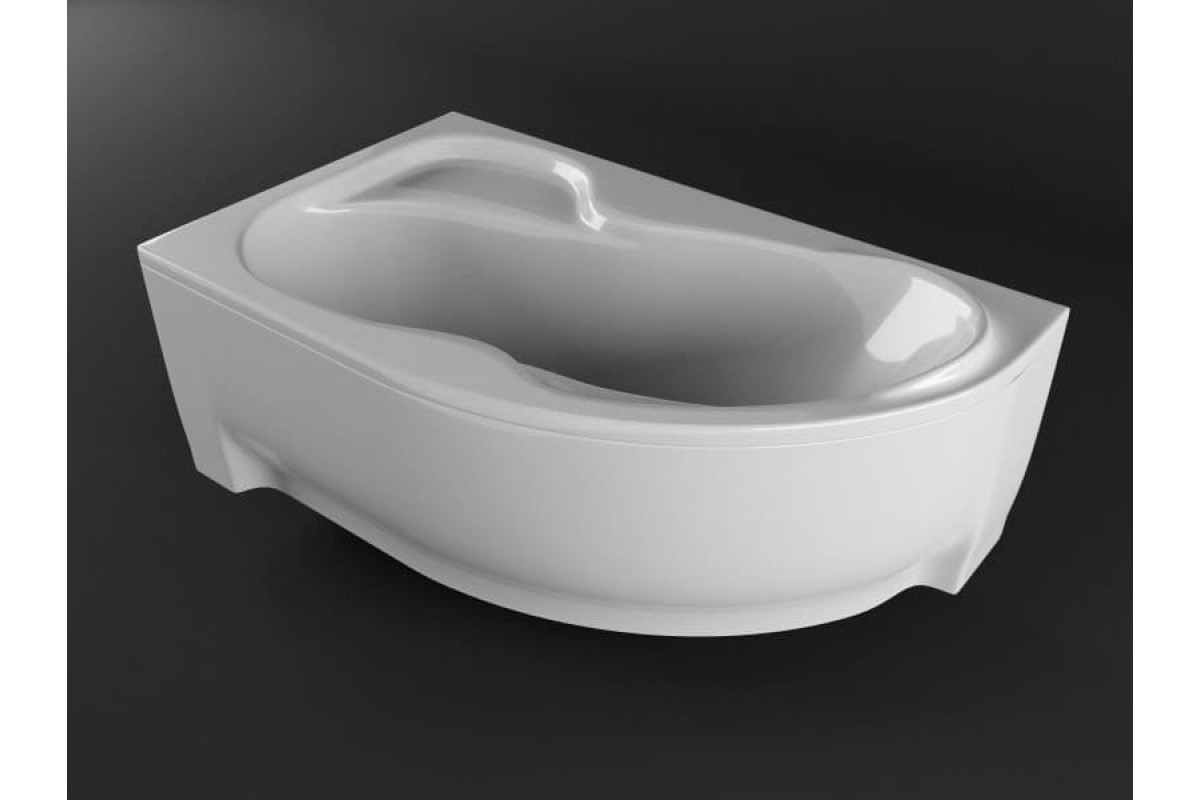 Ванна акриловая левосторонняя Relisan ADARA Гл000013731, 170x100