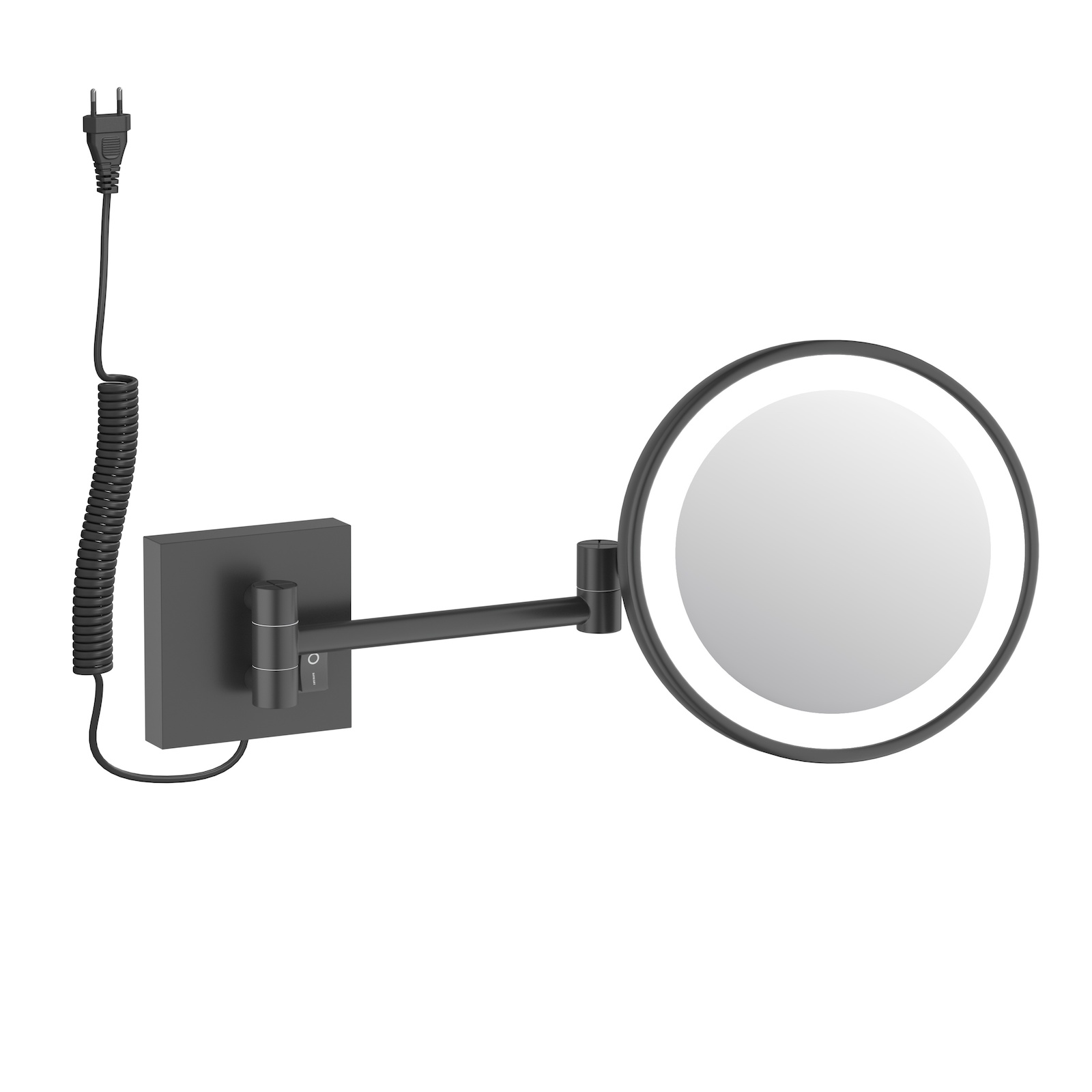 Косметическое зеркало с подсветкой Timo Luiro 18474/03 черный матовый