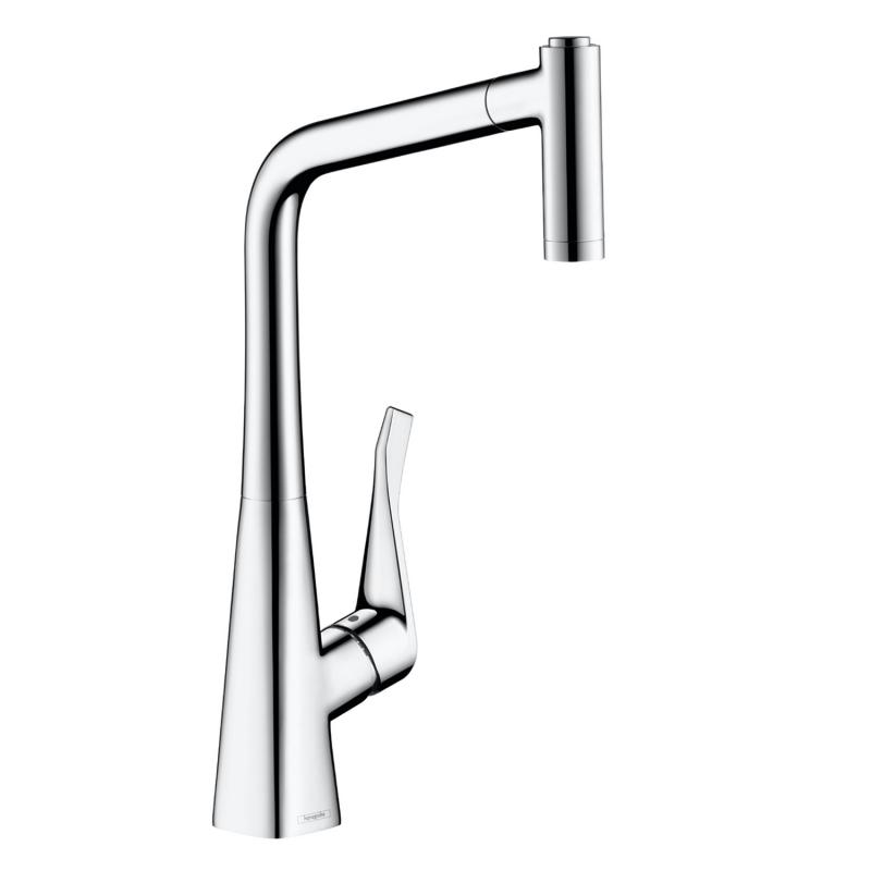 Смеситель для кухни Hansgrohe Metris M71 73801000 хром