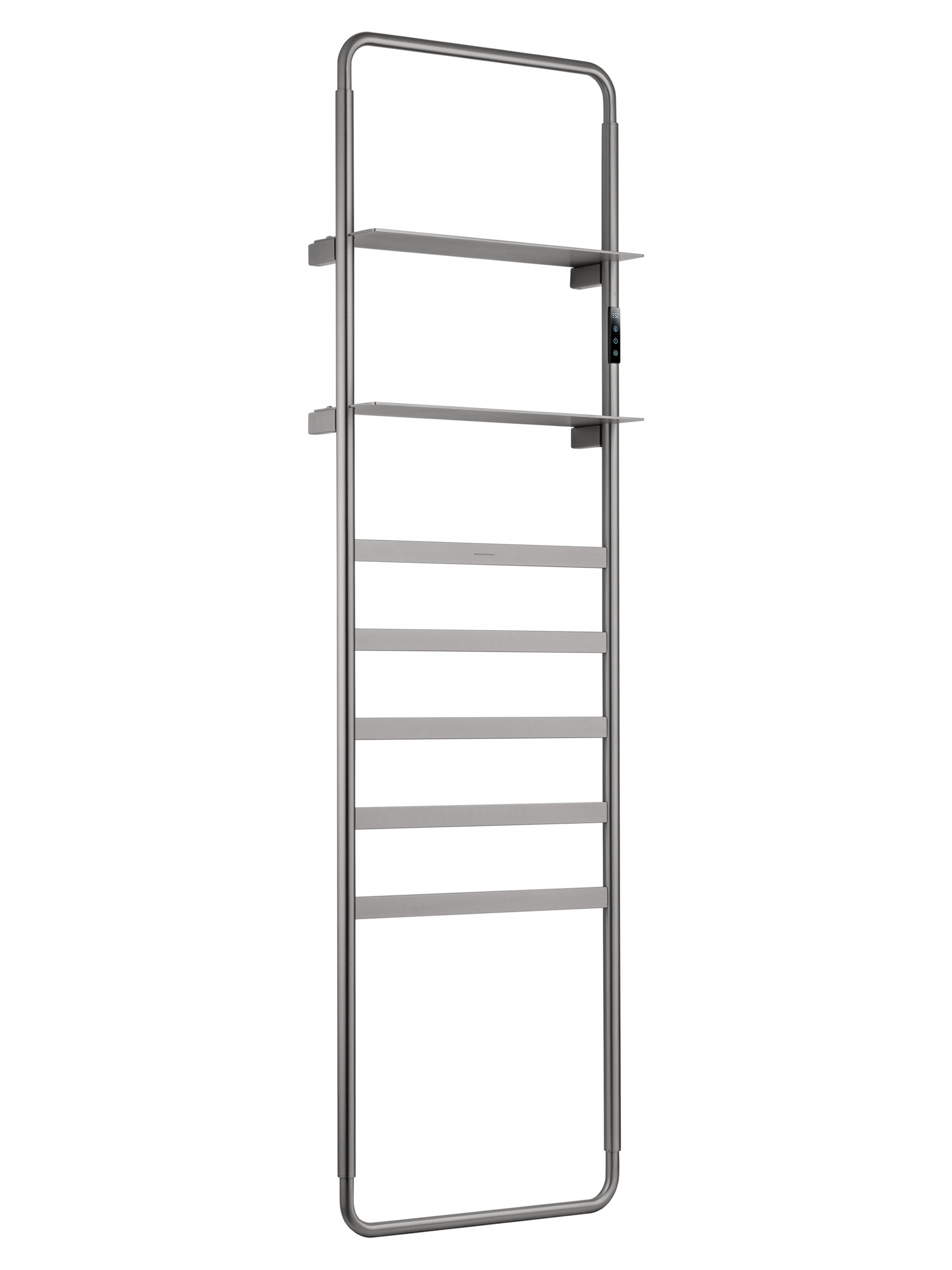 Полотенцесушитель электрический WONZON & WOGHAND DÜSSELDORF, Брашированный никель (WW-A205-BR)