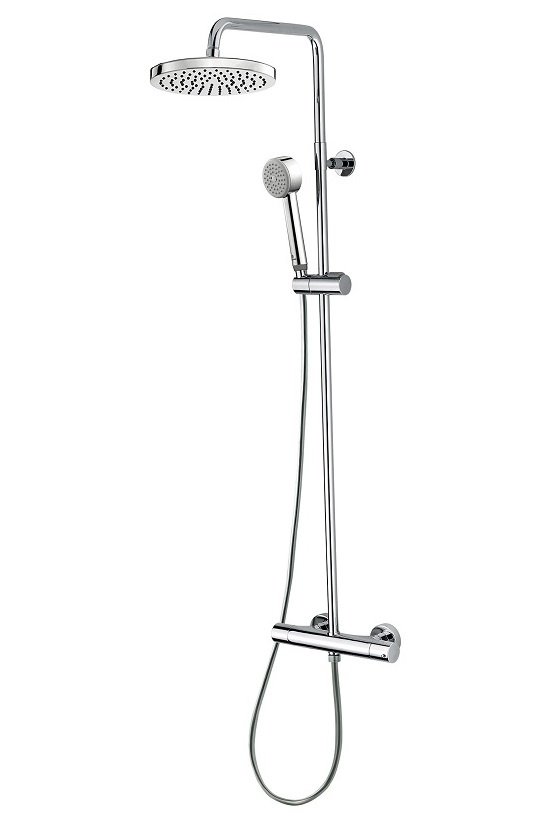 Душевая стойка с термостатом Bossini Elios L10049.030 хром