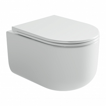 Унитаз подвесной безободковый Ceramica Nova Up CN4007 белый