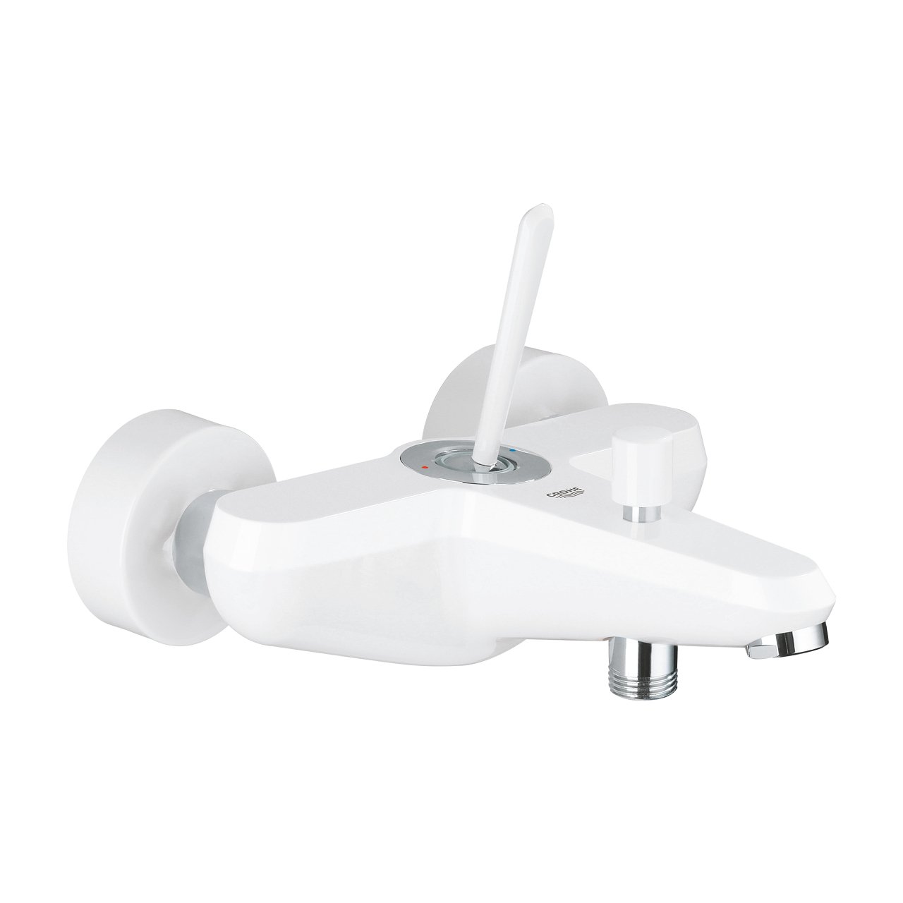 Смеситель для ванны Grohe Eurodisc Joy 23431LS0 белая луна/хром