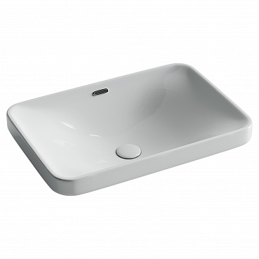 Раковина встраиваемая сверху 60см Ceramica Nova Element CN5041 белый