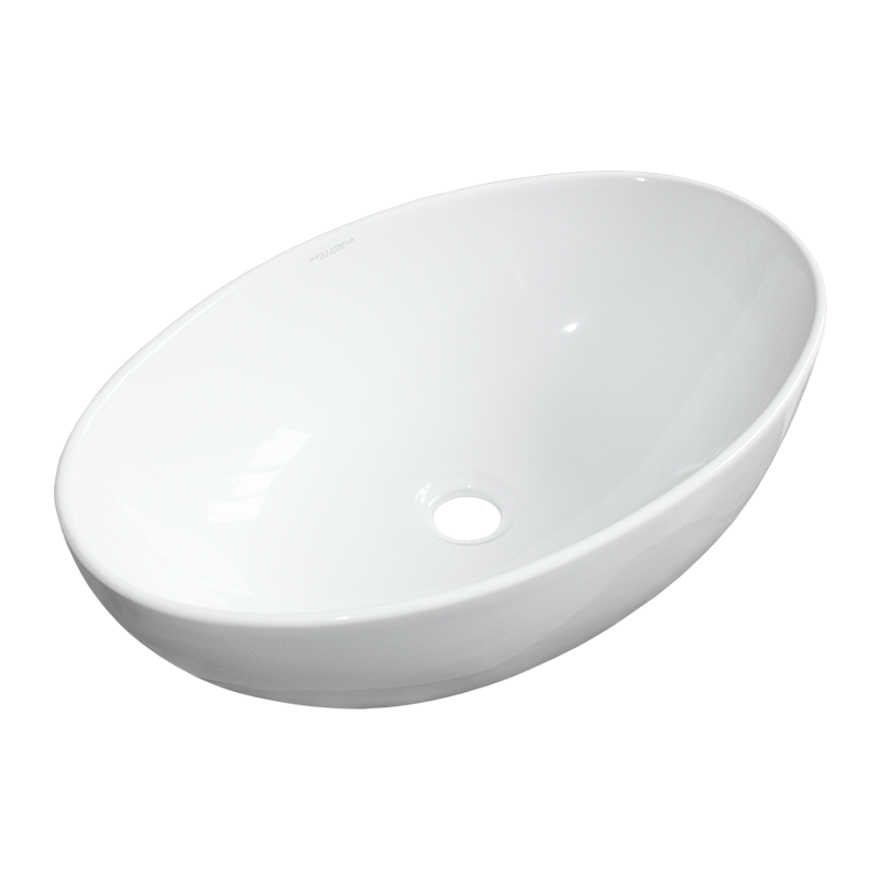 Раковина накладная 55см Sanita Luxe Ringo RNGSLWB01 белый