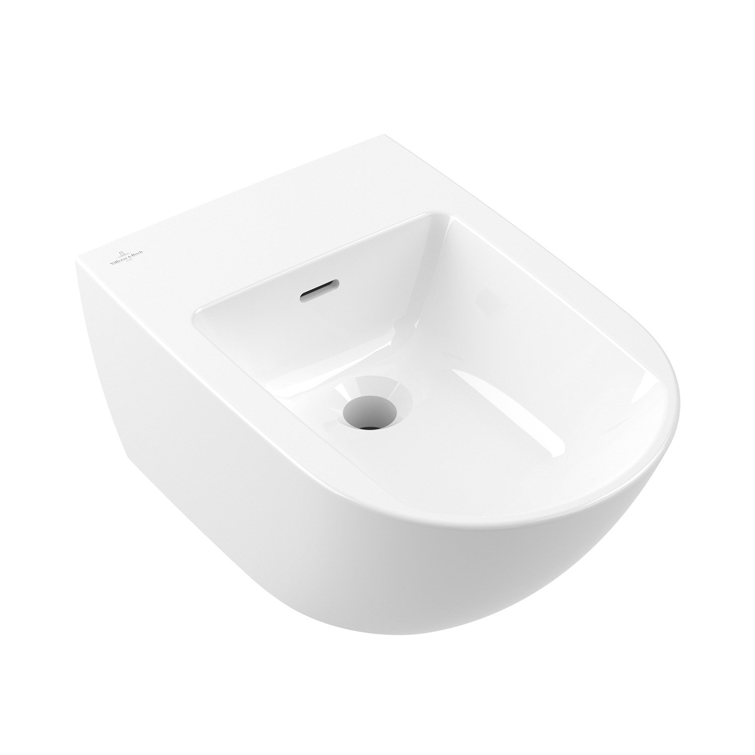 Биде подвесное Villeroy & Boch Antao 541100R1 белый alpin с покрытием CeramicPlus