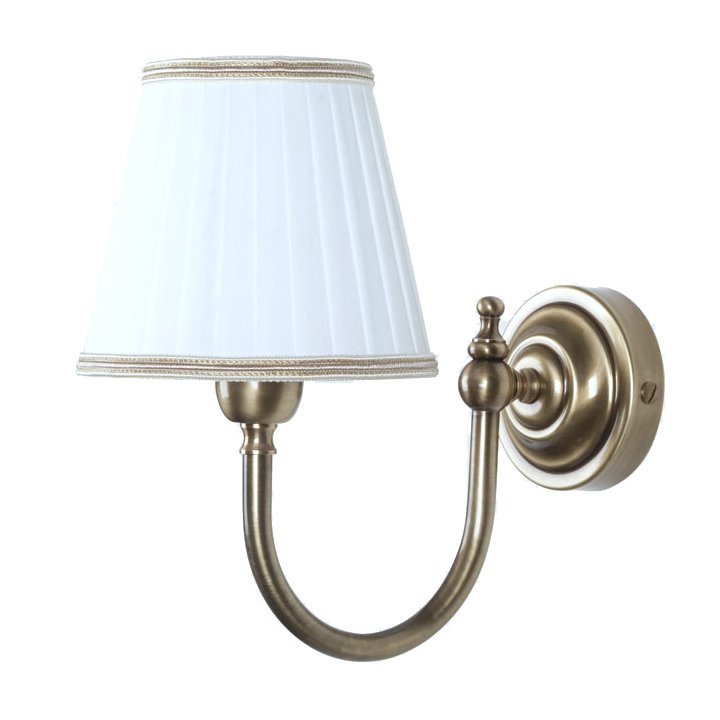 Абажур TW TW14-01.50-bi/oro белый с золотым кантом