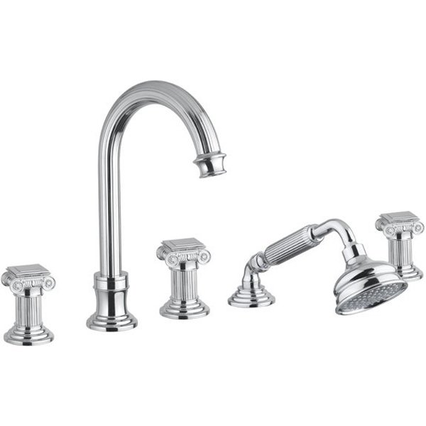 Смеситель на борт ванны Cezares Olimp BVD-O 01 Хром