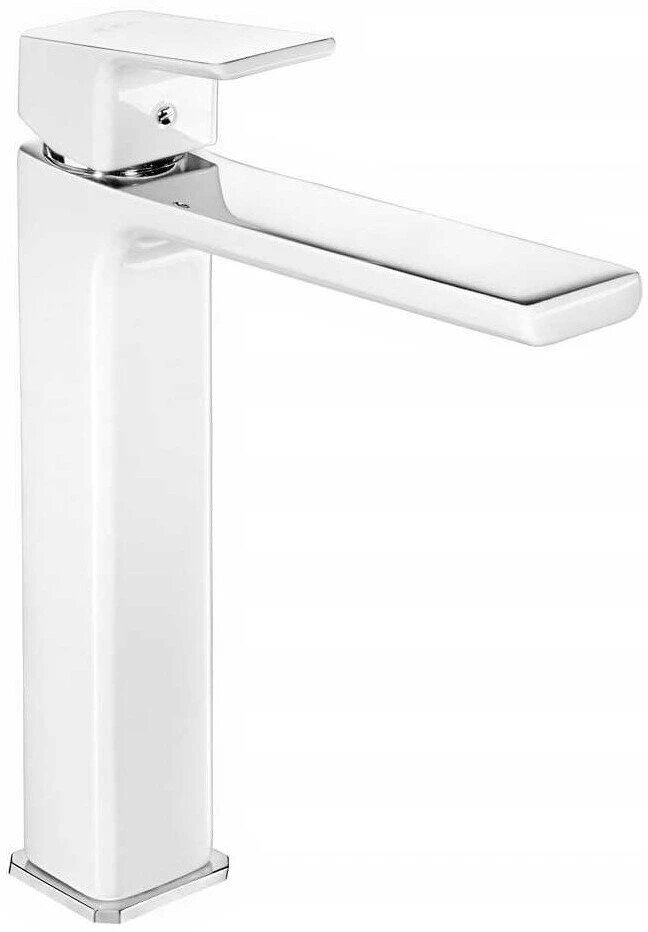 Смеситель для раковины E.C.A Tiera 104888002EX белый/хром