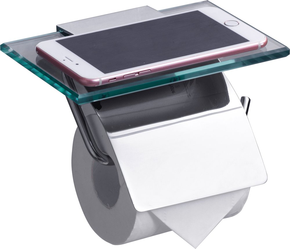 Держатель туалетной бумаги Rush Edge ED77131 Хром