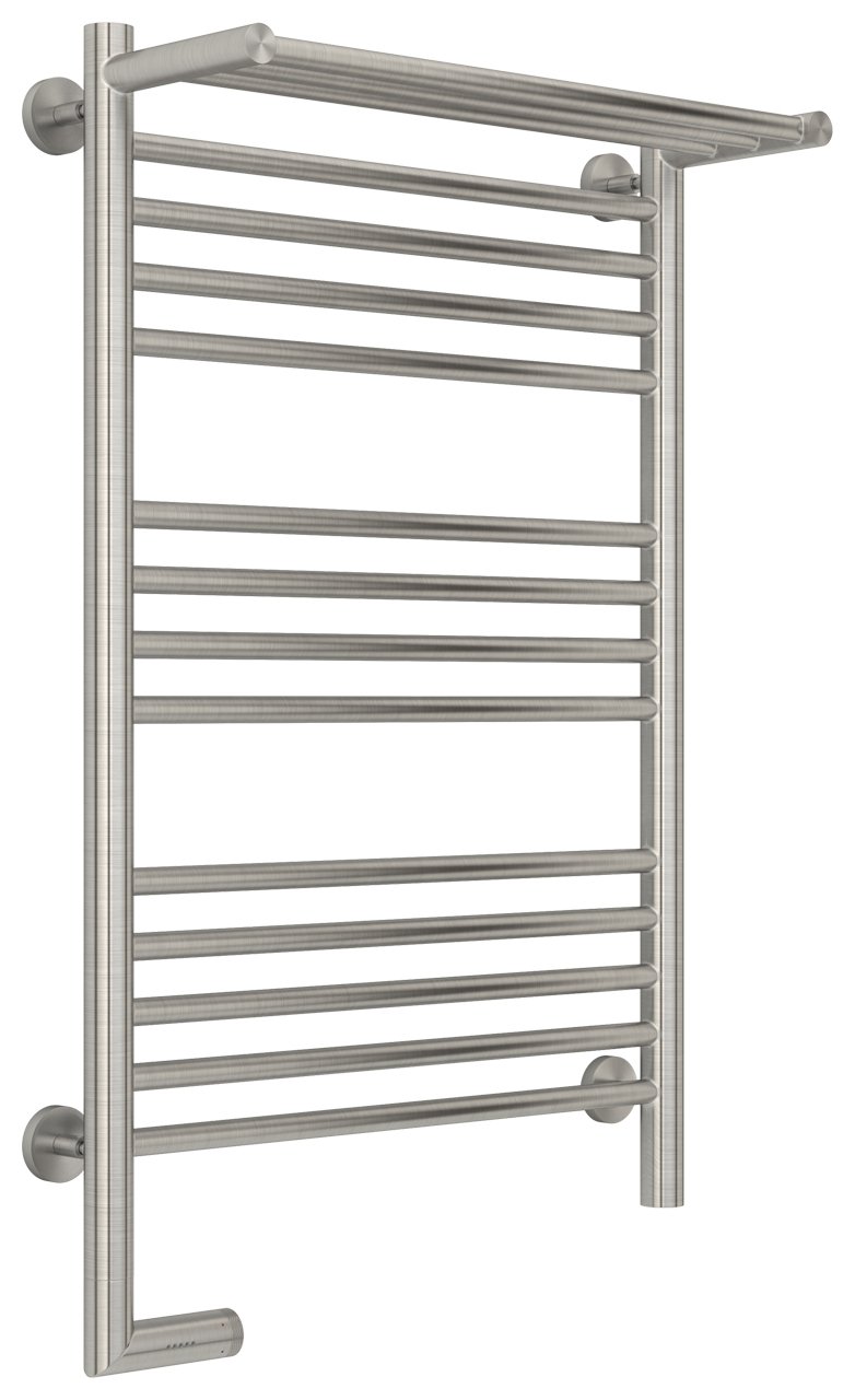 Полотенцесушитель электрический Сунержа Богема с полкой 2.0 80х50 сатин, подключение правое