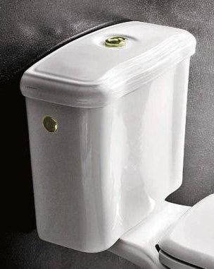 Механизм смыва Kerasan Retro 750991 3/6 л (золото)