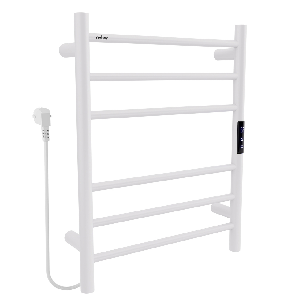 Полотенцесушитель электрический ABBER Standard AH4606MW белый матовый