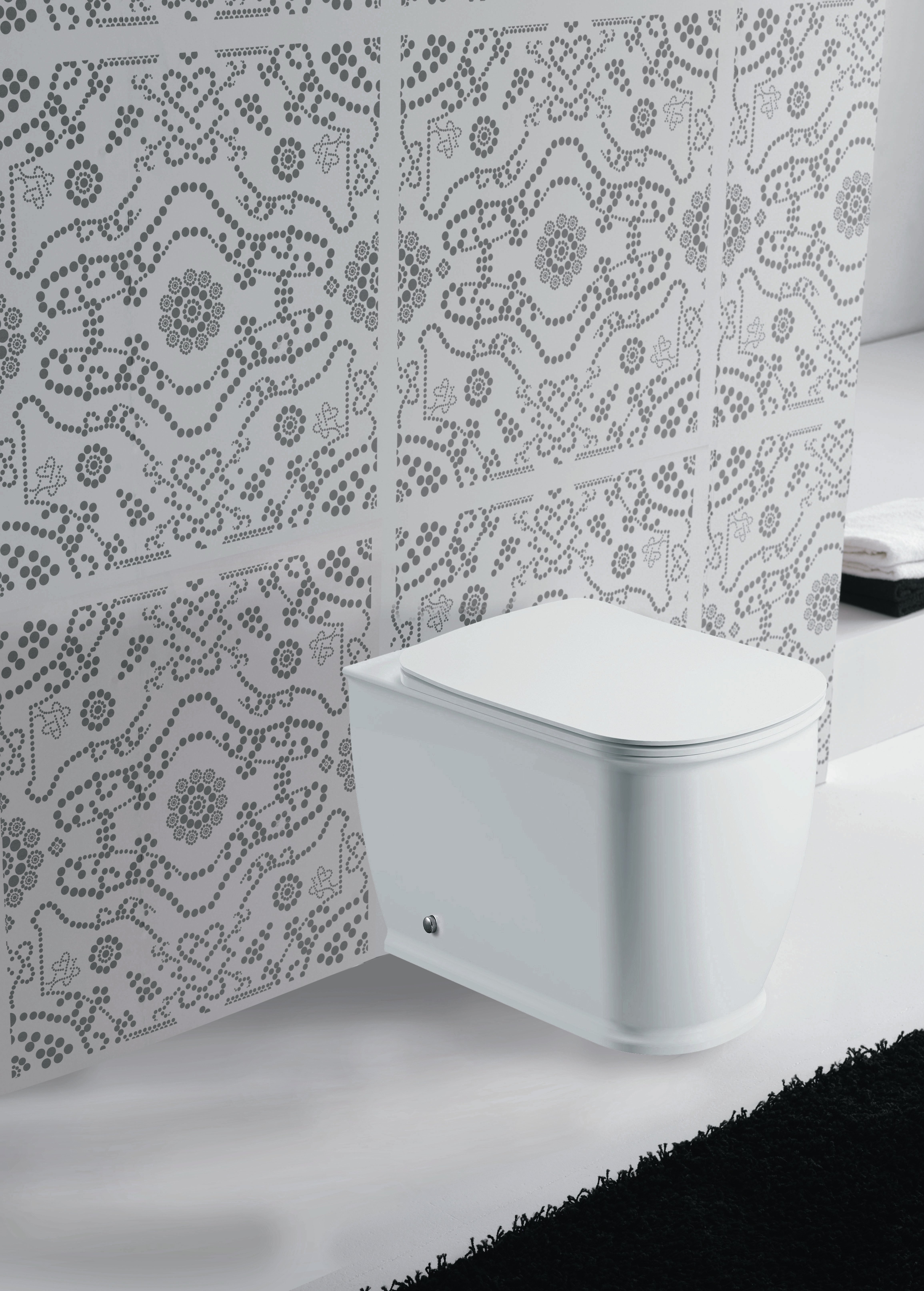 Унитаз приставной Grossman Comfort GR-PR3013 белый, с сиденьем микролифт