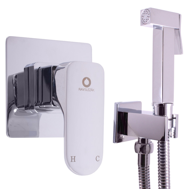 Гигиенический душ со смесителем Rav Slezak YUKON YU142/1, хром
