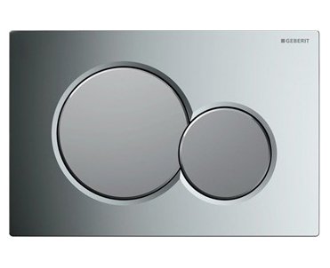Кнопка смыва Geberit Sigma 01 115.770.KA.5 хром глянцевый/хром матовый