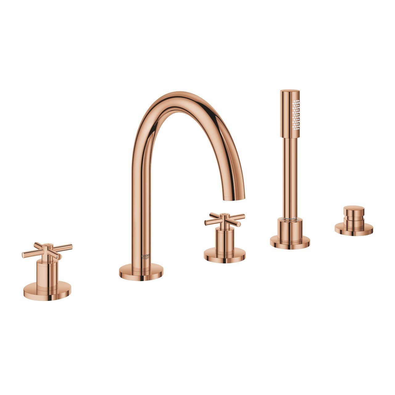 Комплект смесителей для ванны Grohe Atrio 19923DA3 теплый закат