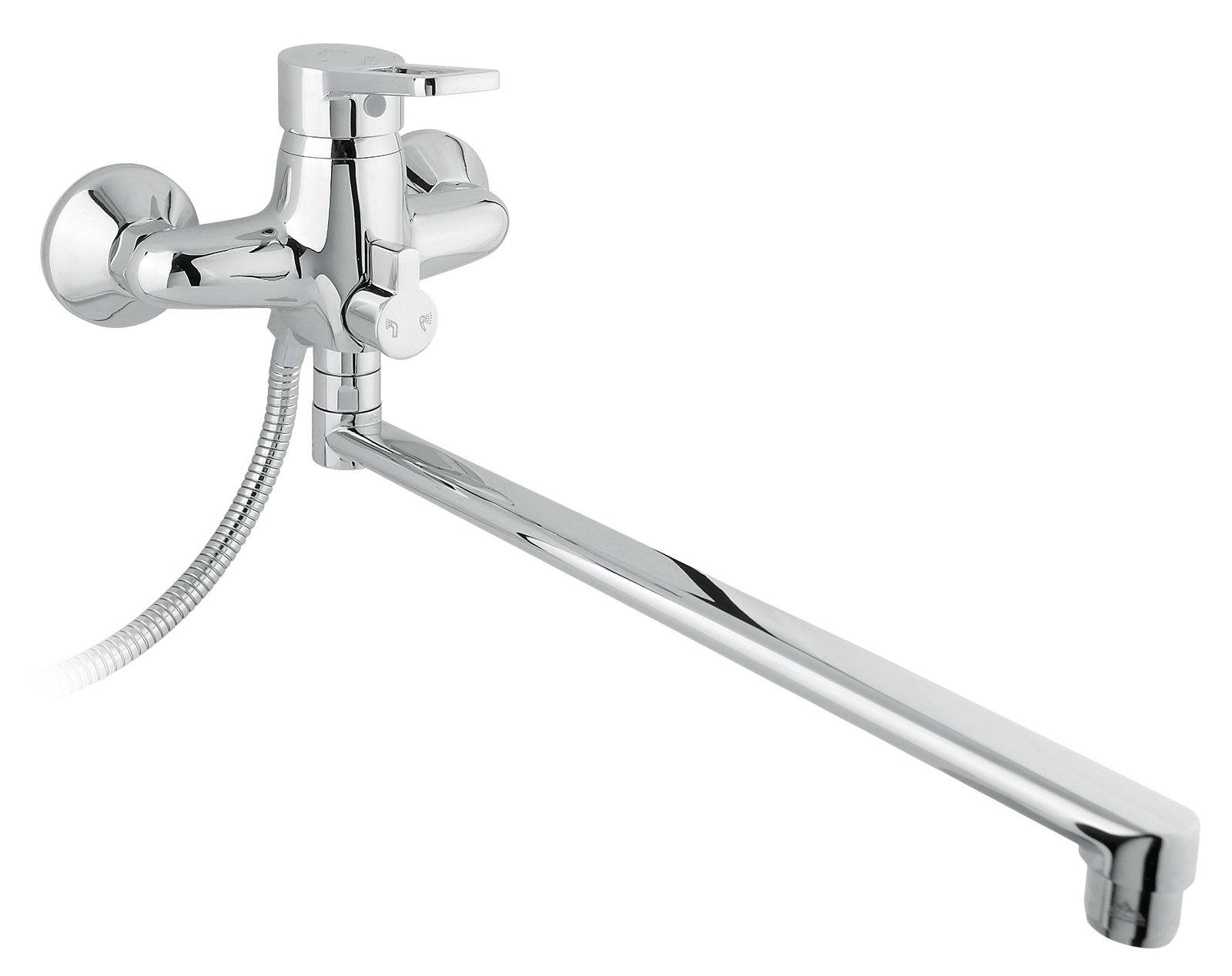 Смеситель для ванны с душем Timo Junir INOX 1905Y-CR chrome хром
