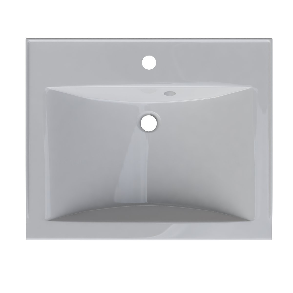 Раковина над стиральной машиной ELITA 600х500 с кронштейнами и сливной системой Altasan