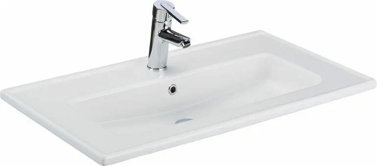 Раковина встраиваемая сверху 80см beWash Ontario 35831101 белый