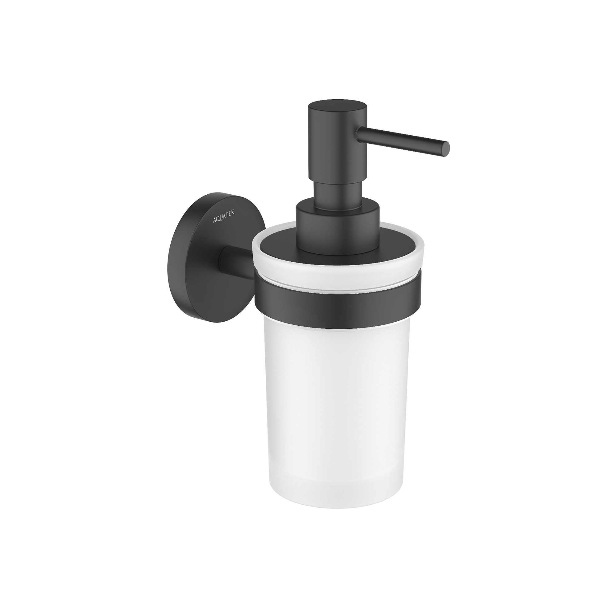 Дозатор для мыла Aquatek Европа AQ4105MB черный матовый
