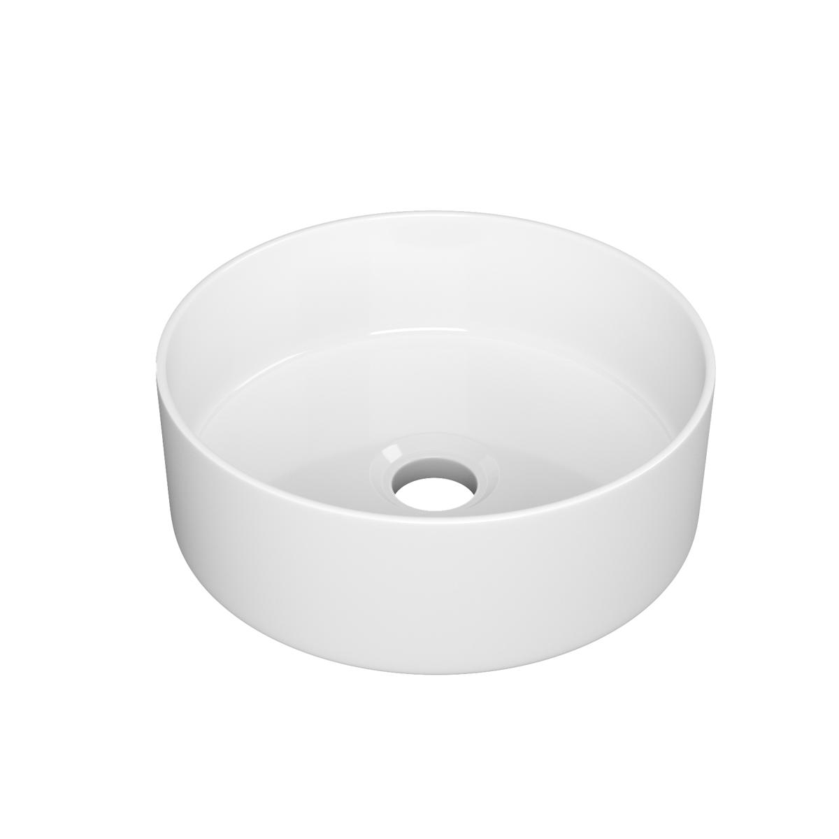 Раковина накладная 41см Point Виктория PN43063 белый