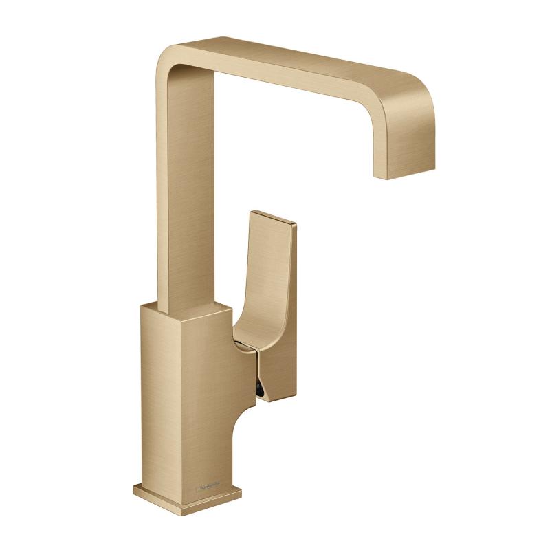 Смеситель для раковины Hansgrohe Metropol 32511140 бронза шлифованная