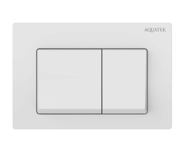 Кнопка смыва Aquatek Small TDI-0000004 белый