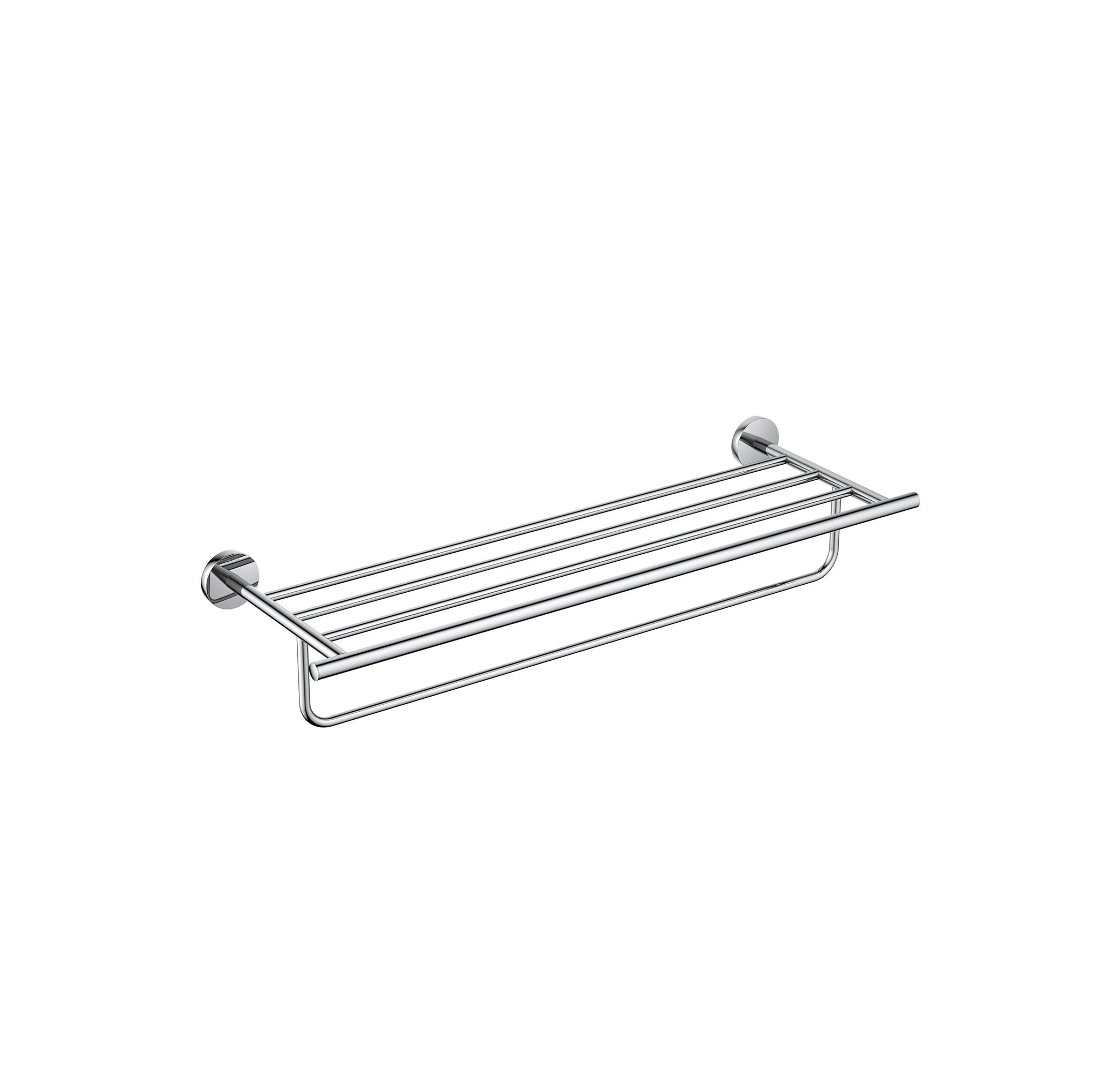 Полка для полотенец 60см Aquatek Оберон AQ4215CR хром