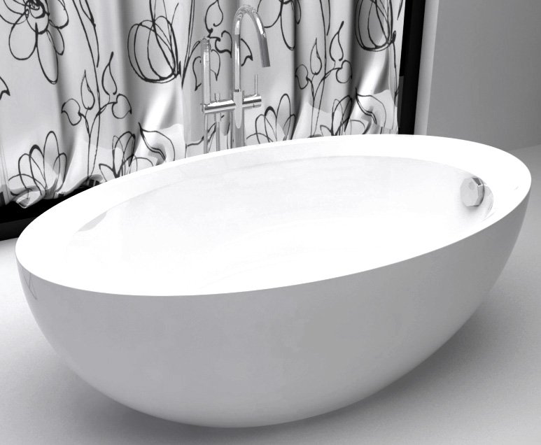 Акриловая ванна Gemy G9217